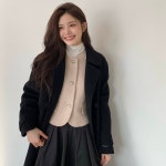 헤어리 조직감 자켓_RMJKE4VS11- 이랜드몰
