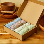 ON L 도톰한 4중지 살림 거즈행주 30*30 4P_딸기_NF3825008- KIDIKIDI