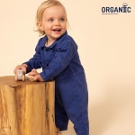 [쁘띠바또] 베이비 텐셀 데님 워크 바디수트 (NTF41NB19F_DB)- KIDIKIDI