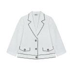 베스띠벨리 SS 라인배색 테일러드 자켓 BK-J2130- 이랜드몰