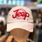 JEEP BRAND 공용 JP3GCU088 빈티지 핑크JEEP자수 CAP_강남점- 이랜드몰
