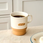 L 냥이네 빵굼터 스태킹머그 255ML 브라운_NK2325119- KIDIKIDI