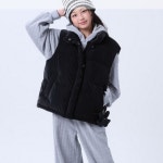 제이씨비 [애플핑크] 여아용 글로시 키링 패딩 조끼 베스트 APV0U701 GSB- 이랜드몰