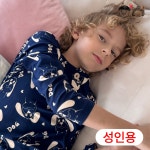 (알럽키즈) 성인 스윗도그 피치웜 주니어 잠옷 내의 실내복 파자마- 이랜드몰