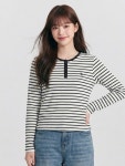 [행텐틴즈]NC유성점 웨일 헨리넥 자수 티셔츠 14570-131-402-05- 이랜드몰