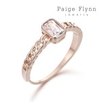 14K 스퀘어 체인 반지(GoldPlated)_J4009BRR- 이랜드몰