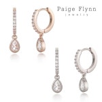 14K 스파클링 드롭 귀걸이(GoldPin)_J4031BGE- 이랜드몰