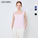 스퀘어넥 슬리브리스 니트 탑_SSKPOO22590- 이랜드몰