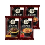 고메 중화 짜장 760g x2개+짬뽕 652g x2개- 이랜드몰