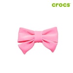 [크록스 정품] 하이퍼 핑크 리본 지비츠 10013325- KIDIKIDI
