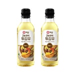 백설 2배 바삭 튀김유 500ml x2개- 이랜드몰