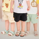 곰세마리포인트카고4부팬츠- KIDIKIDI