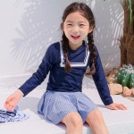 [아이러브제이] 여름 세일러 카라 래쉬가드 SET JTUSW12- 이랜드몰