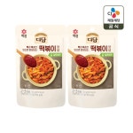 다담 매콤달콤 떡볶이양념 150g x2개- 이랜드몰