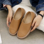 [분홍코끼리]퍼스널 가죽 슬립온(2.5cm)- 이랜드몰