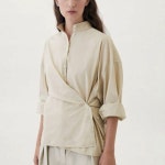 [명품]르메르 OFFICER COLLAR TWISTED SHIRT SH400 LF445..- 이랜드몰