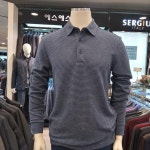 세르지오 에스에스패션 남성 지금부터 겨울까지 입을수있는 간절기 티셔츠- 이랜드몰