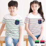 제이키드주니어 줄단가라반팔티셔츠 주니어의류- 이랜드몰