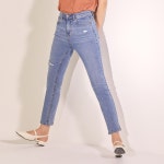 속밴딩 슬림일자핏 데님 MIWTJA804J- 이랜드몰