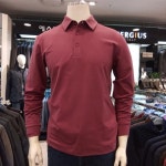 세르지오 에스에스패션 남성 심플하면서도 쌀쌀할때 입기좋은 스판 티셔츠- 이랜드몰