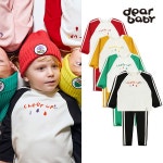 [디어베이비 둥이 치얼업바지상하(BLACK,GREEN,D/YELLOW,RED)_02M05305212- 이랜드몰