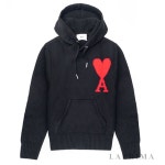 [명품]AMI 아미 빅 하트 로고 후드 스웨트셔츠 UKS802 018 009 UKS802018009- 이랜드몰