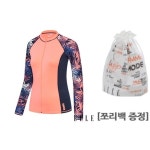 수원점_엘르수영복]여성 집업 레쉬가드E0RLOSG02COR- 이랜드몰