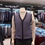 세르지오 에스에스패션 남성 특가한정 밍크안감으로 한겨울까지 따뜻한 세련스런 감감아이템 조끼- 이랜드몰