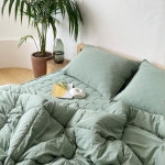 [마이호텔]모달혼방 고밀도워싱 싱글패드 제이드그린115x205_CV2221068- 이랜드몰