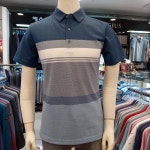 세르지오 에스에스패션 남성 여름 특가할인 선염연사 덴깡스라이프 반팔 티셔츠- 이랜드몰