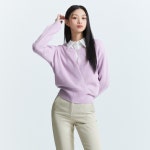 랩디테일 풀오버 스웨터 MIWKAC351T- 이랜드몰