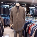 세르지오 에스에스패션 간절기룩 한정특가 고급메모리원단 스텐카라 트렌치코트- 이랜드몰