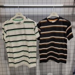 (NC신구로)행텐주니어 틴즈 남아 스트라이프반팔티셔츠 14270-031-407-05- 이랜드몰