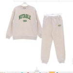 에꼴리에 22년겨울신상50%노기모맨투맨티랑조거트레이닝바지세트 22D0733 0734- 이랜드몰