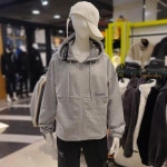 리트머스 등판 빅 레터링 후드 집업 LN6TF142 NC광주역점- 이랜드몰