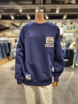 JEEP SPRING JM1TSU867와펜 포인트 루즈핏 맨투맨공용- 이랜드몰