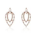 로즈골드 레이스 귀걸이 C24EB251- 이랜드몰