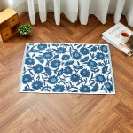 마리 플라워 타올매트 45x65 블루앤블루_MA1419013- 이랜드몰