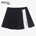 솔리드 배색 플리츠 스커트 ULWH22852_부천점- 이랜드몰