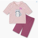 모이모이 유니프랜드 편안한실내복 하트키티 7부 슬럽- 이랜드몰