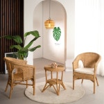 [여름 인테리어] 공간의 온도를 낮추는 라탄/원목가구 더블쿠폰 5%- 이랜드몰