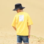 주니어 럭셔리 백 프린팅 오버핏 반팔티셔츠 JT-J3185- KIDIKIDI