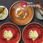 오대평양냉면 5인분 & 매운비빔냉면 5인분 (면10개, 매운비빔장1개, 육수5개)- 이랜드몰