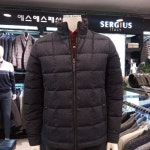 에스에스패션 세르지오 남성 브랜드 니트 에리 덕 다운 점퍼 J4163-NA- 이랜드몰