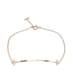 [빈티지] 로즈골드 18K T 스마일 미듐 여성 팔찌 PC1212 AC00004 (PC1212-AC00004)- 이랜드몰