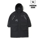 [라이프워크] 남녀공용 사선포켓 다운 롱점퍼 LW194DJ343- 이랜드몰