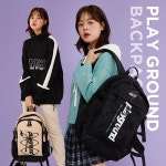 플레이그라운드 백팩(블랙/베이지) RBAC20A01 NC수원터미널점- 이랜드몰