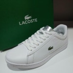 [에스마켓]라코스테 여성단화7-39SFA0038-108 CARNABY EVO 220 카나비 에보 실버- 이랜드몰