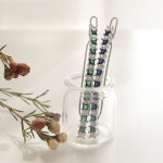 제이로렌 큐빅 심플 일자 똑딱이핀 H0869- 이랜드몰