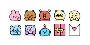 고심이의 스티커 파티